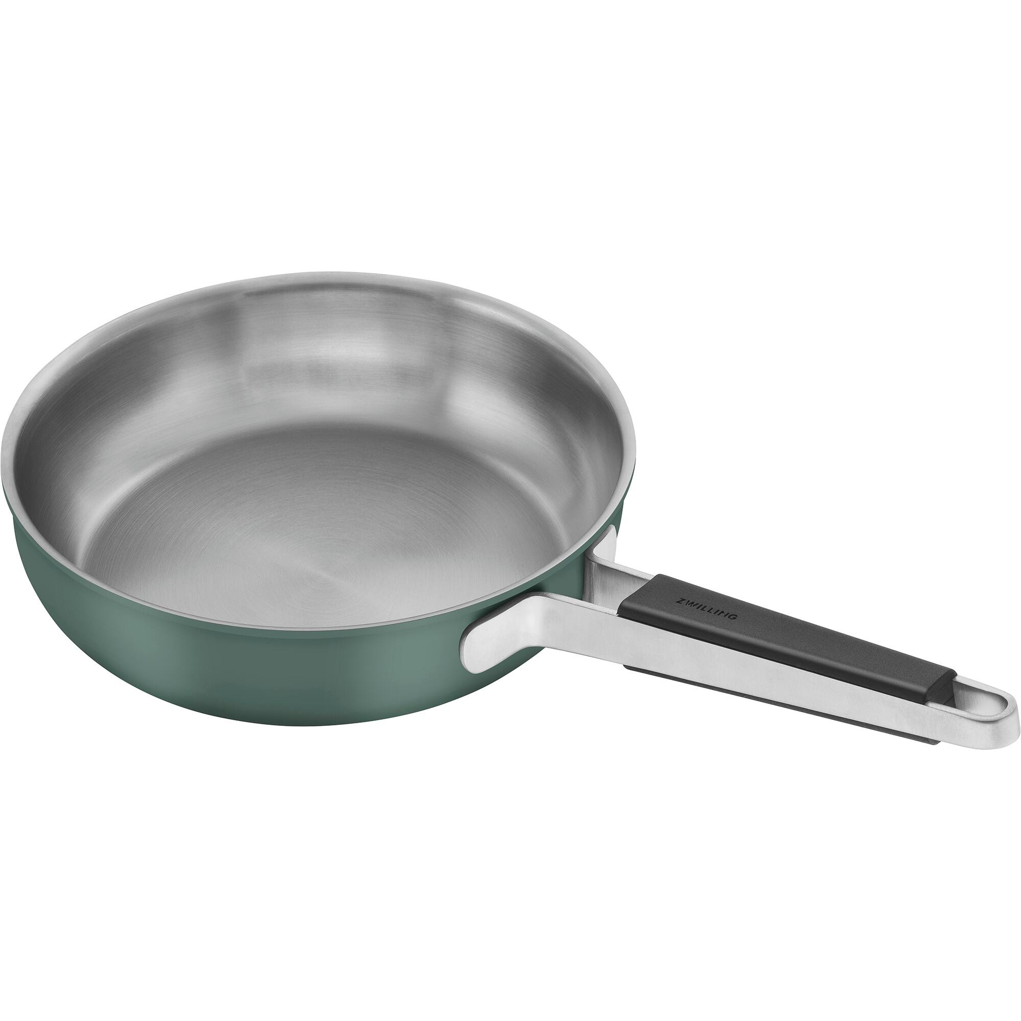 ZWILLING - Pure 9.5-inch Stainless Steel Fry Pan - Green