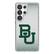 Front. Keyscaper - Baylor Bears Linen Logo Galaxy Clear Case - S24 - Multicolor.