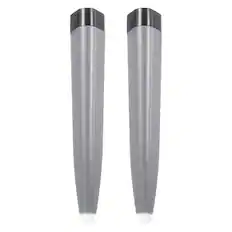 Front. Unique Bargains - 2pcs Touch Infrared Screen Pen Whiteboard Optical Stylus Pens for Education Electronic Whiteboard Presentations - Grey & Black.