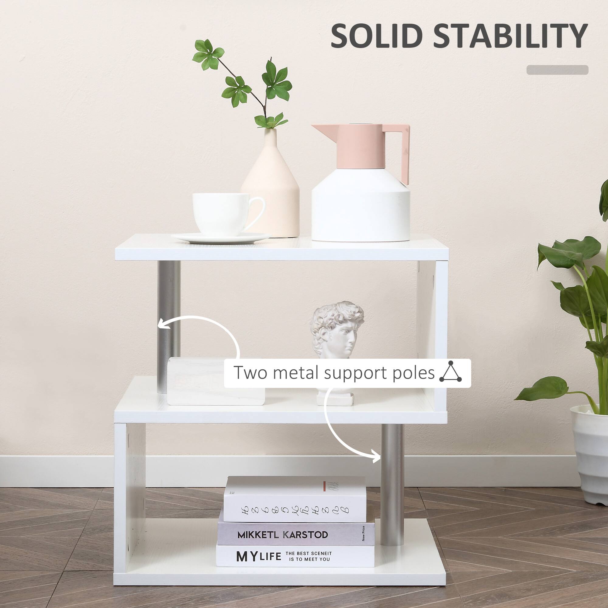 SOLID STABILITY | Two metal support poles | MIKKETL KARSTOD | MY LIFE IS TO MEET YOU
