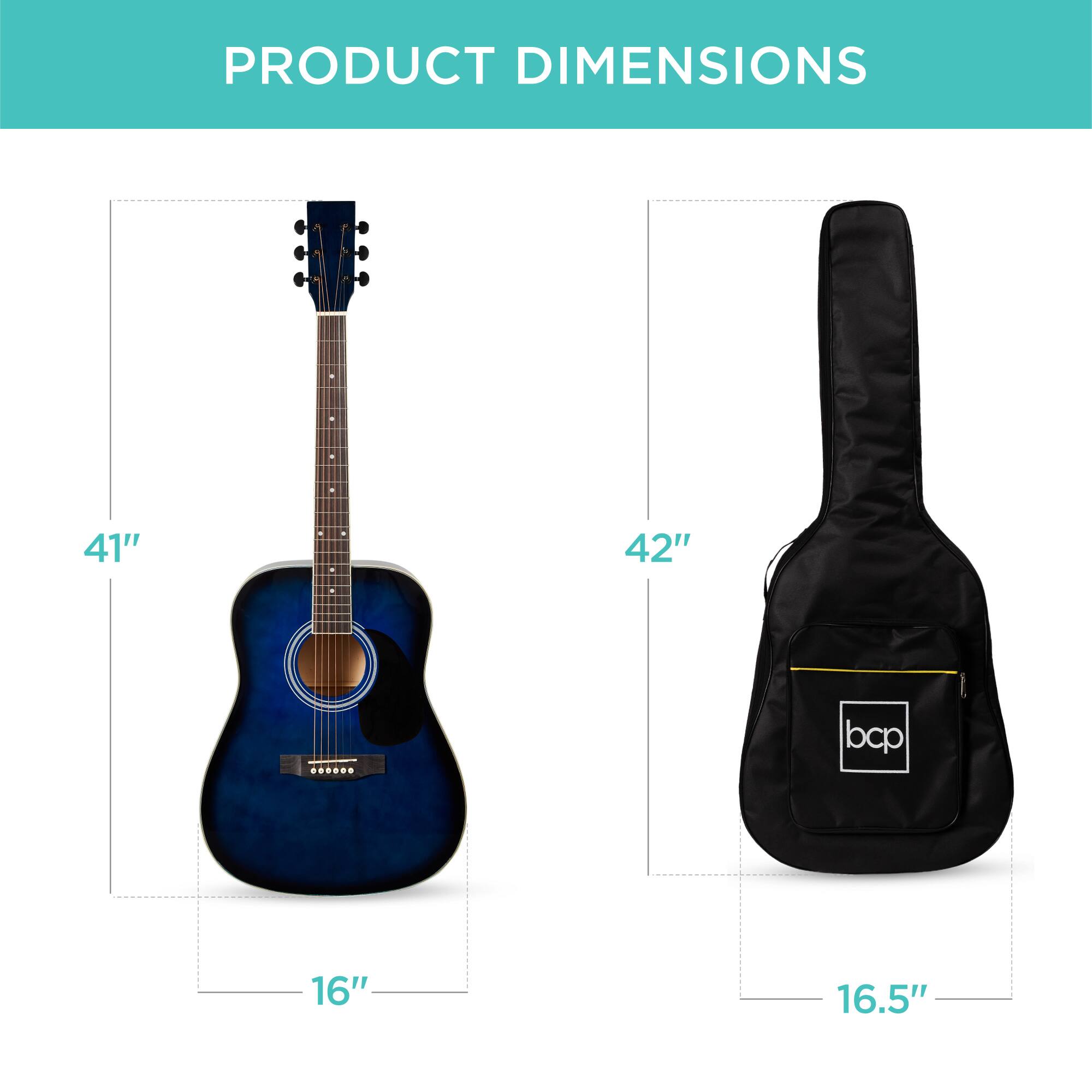 PRODUCT DIMENSIONS

41"  
16"

42"  
16.5"