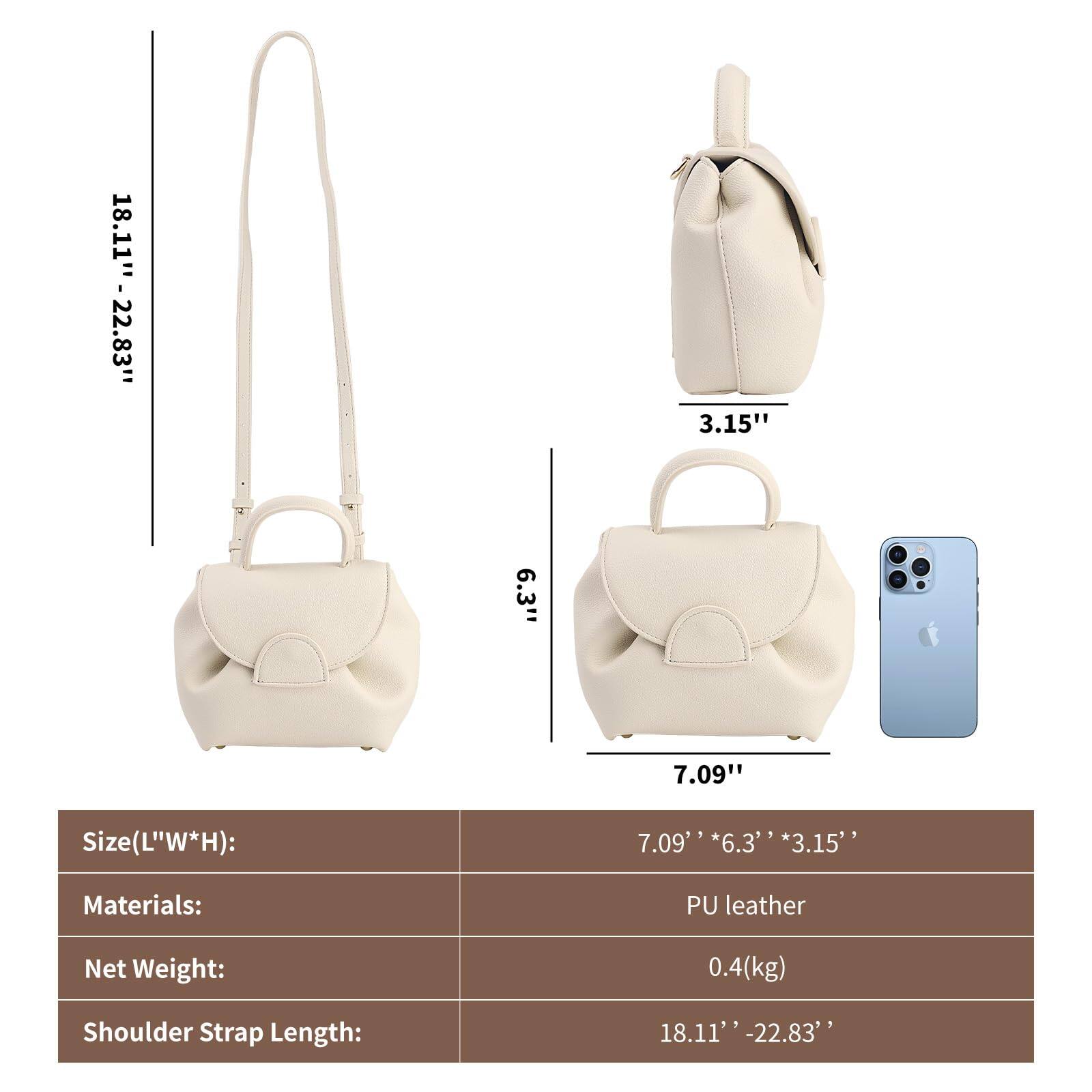 Sure, here is the corrected and grouped text:

---

**Size (L*W*H):**  
7.09" * 6.3" * 3.15"

**Materials:**  
PU leather

**Net Weight:**  
0.4 kg

**Shoulder Strap Length:**  
18.11" - 22.83"

---