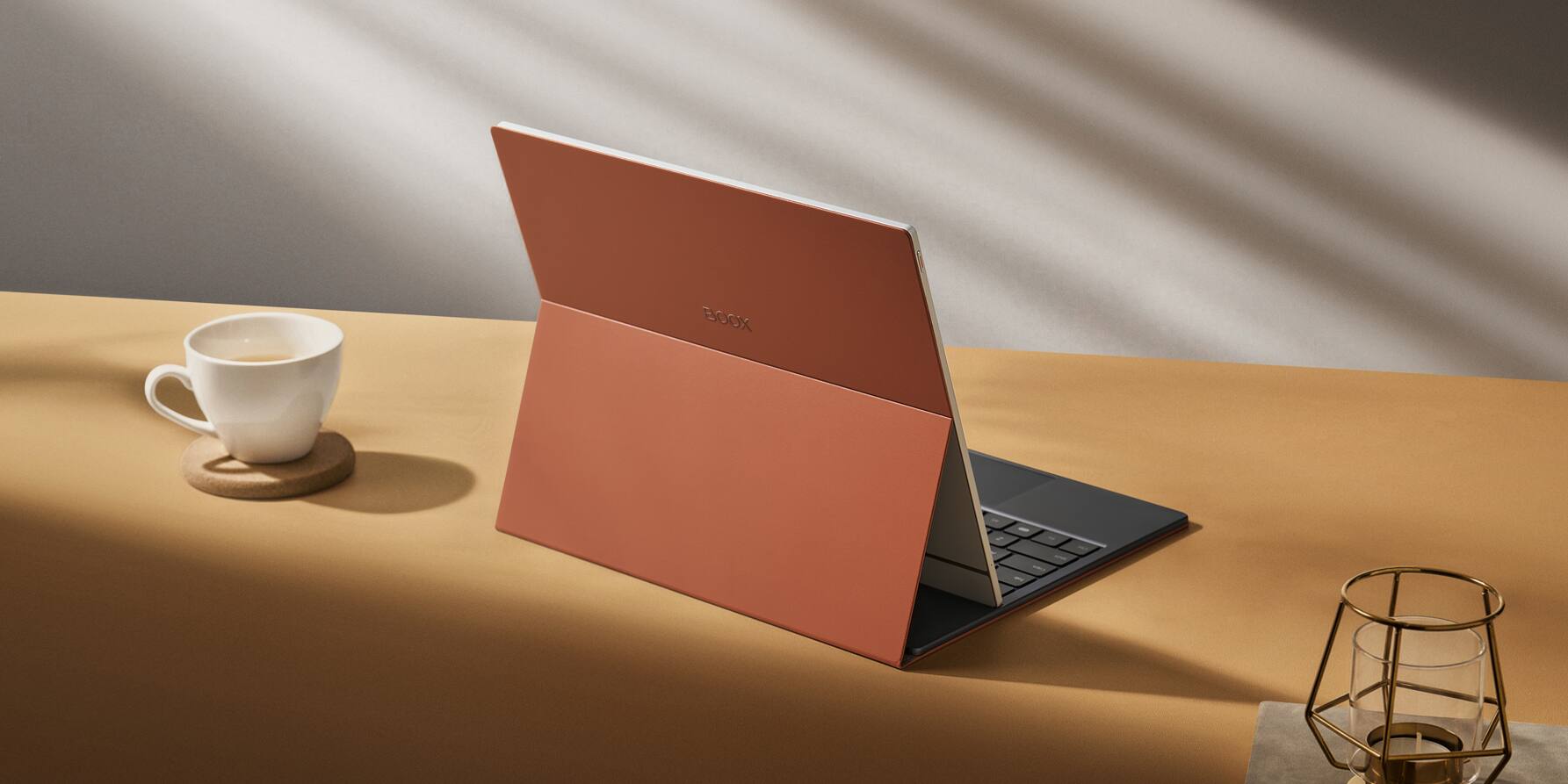 Alt View 5. BOOX - BOOX 13.3" Note Max and Tab X C  Keyboard Cover Case with trackpad - Orange.