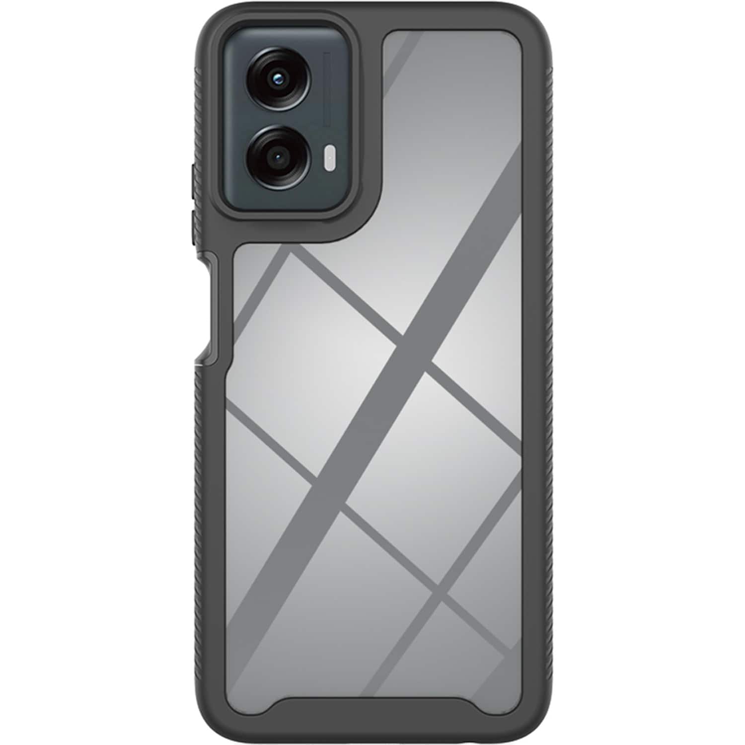 Front. SaharaCase - Raider Series GRIP Case for Motorola G 5G (2024) - Black.
