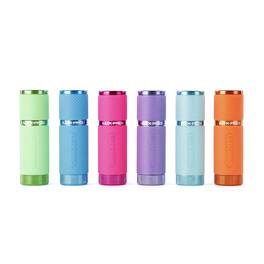 LUXPRO - Glow-in-the-dark LED Flashlight 6-Pack, 100 Lumens - Pink, Purple, Orange, Blue, Teal, Green