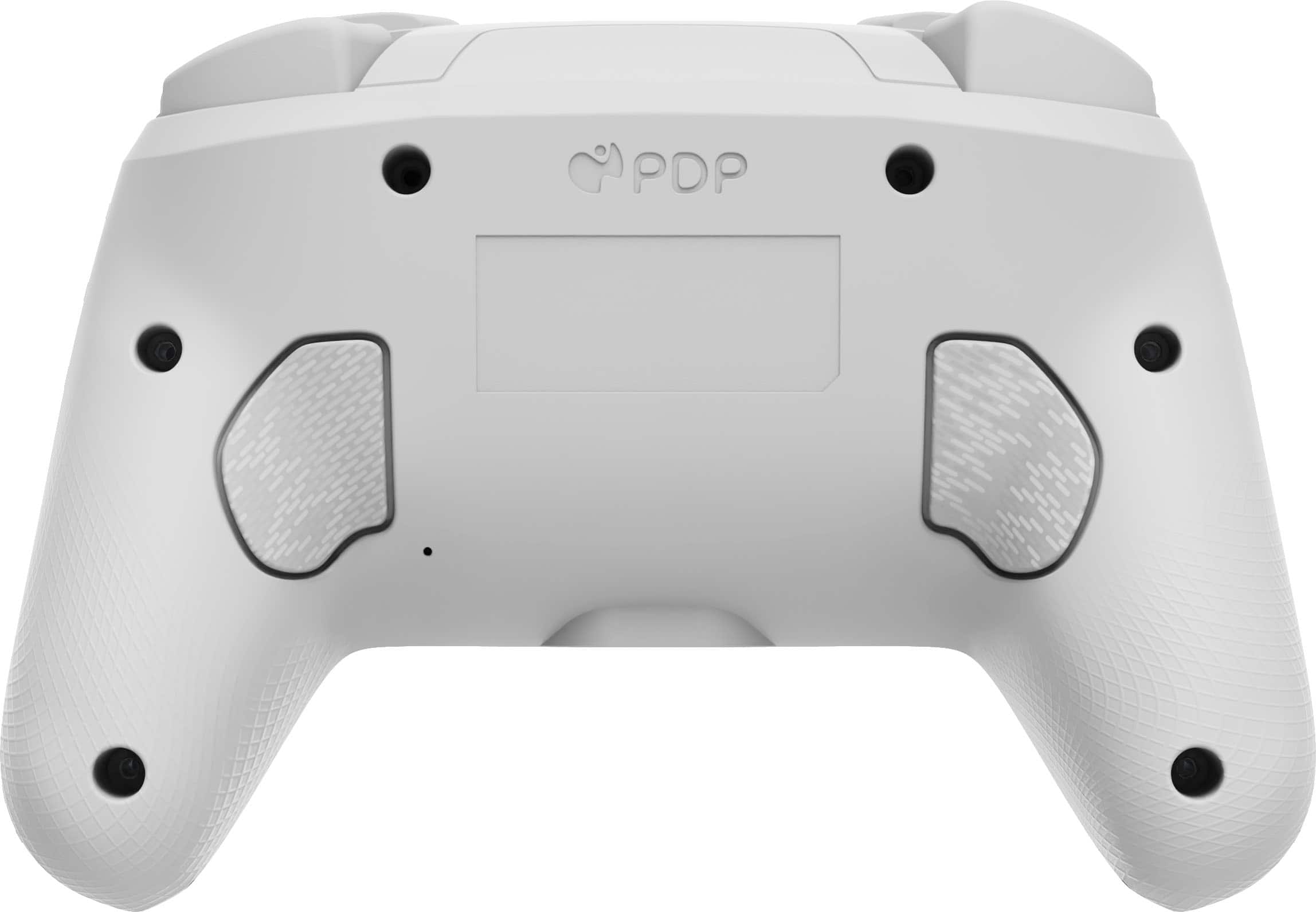 Alt View 24. PDP - Afterglow Wave Wireless RGB Gaming Controller for Nintendo Switch, Nintendo Switch 2 - White.