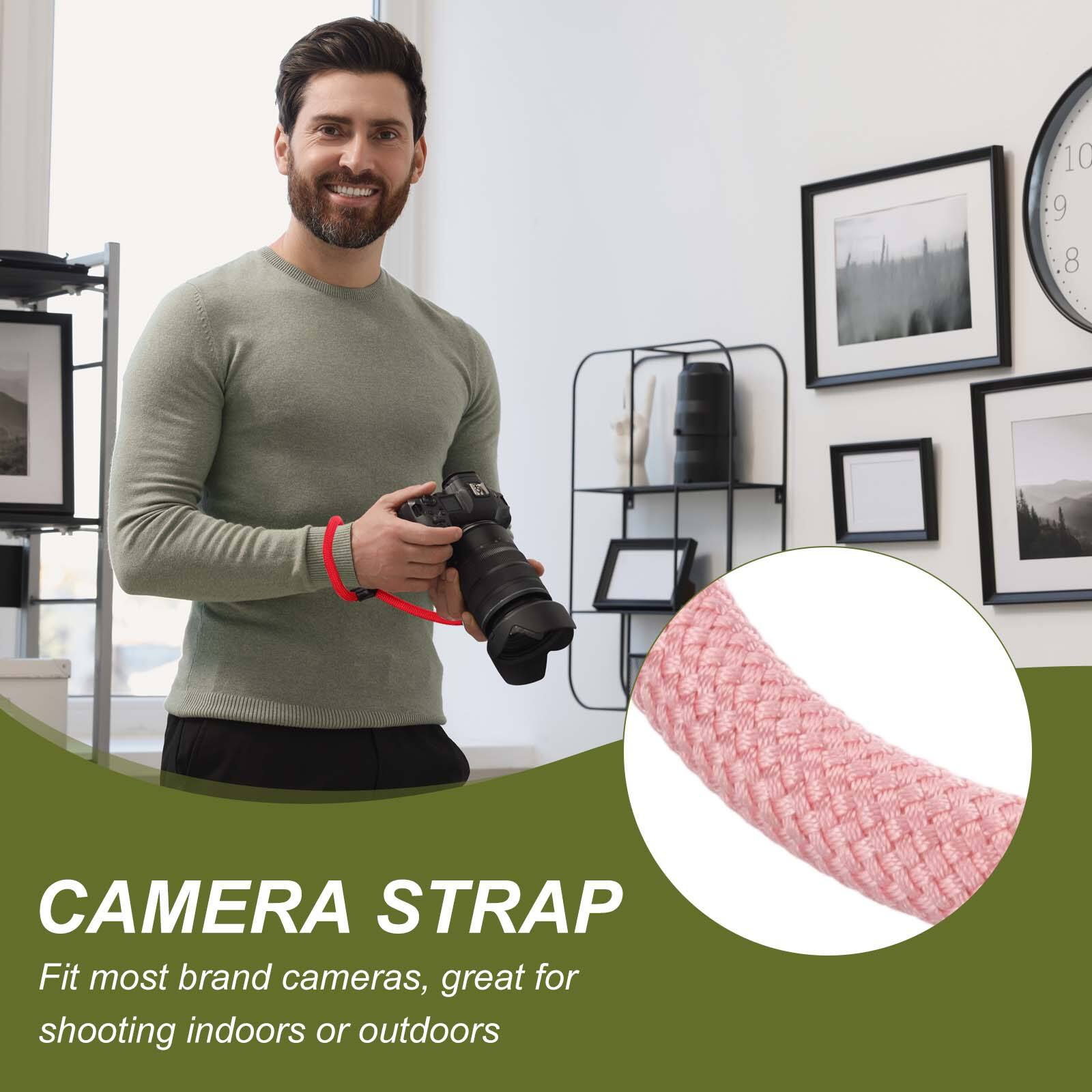 10 9 8 V CAMERA STRAP  
Fit most brand cameras, great for shooting indoors or outdoors  

CAMERA STRAP  
Fit most brand cameras, great for shooting indoors or outdoors