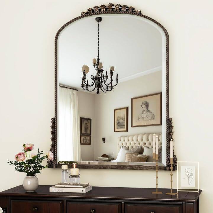 Bronze-38"L x 58"W-Retro Style