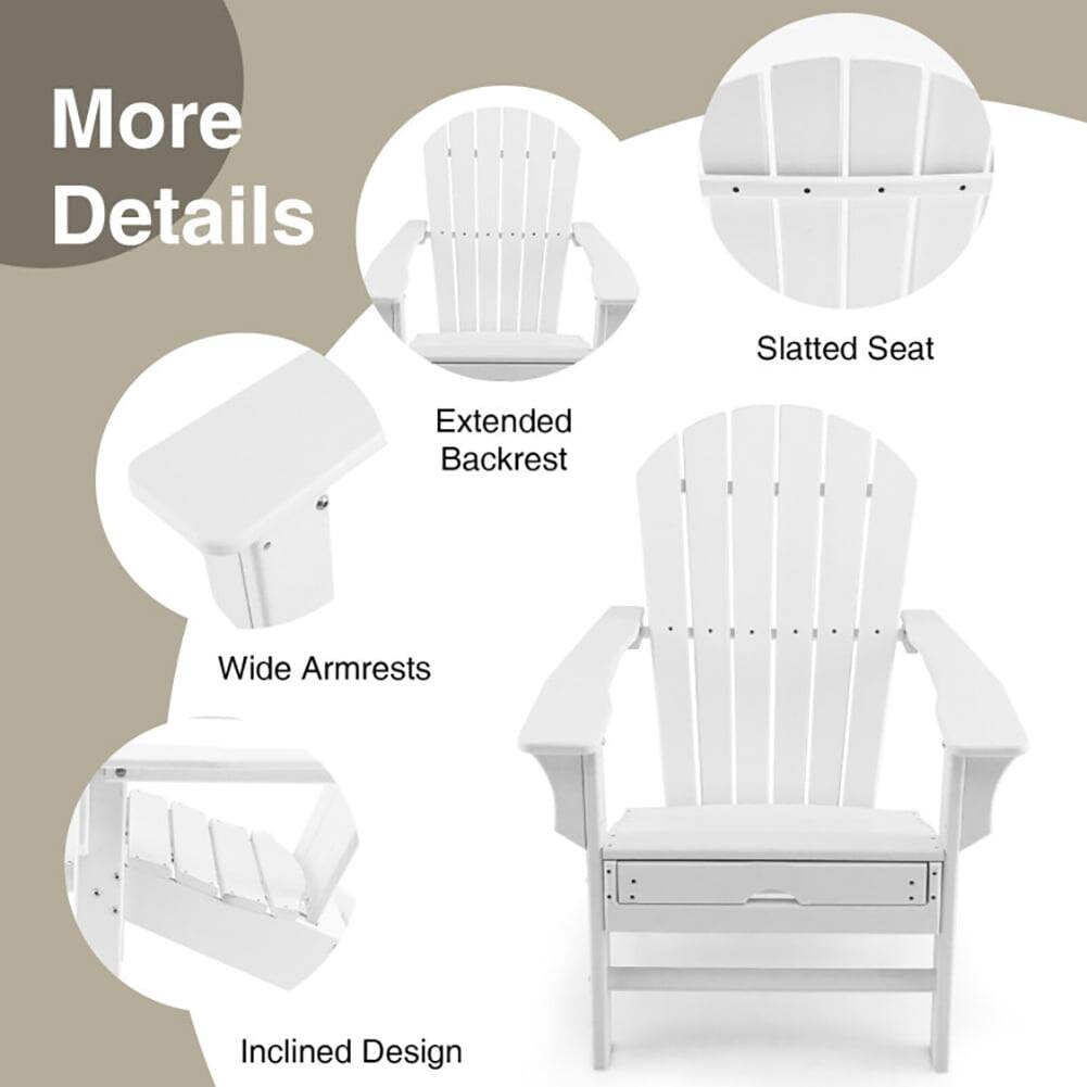More Details  
Slatted Seat  
Extended Backrest  
Wide Armrests  
Inclined Design