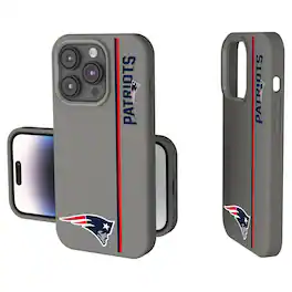 Keyscaper - NFL - New England Patriots - iPhone Soft Touch Case - 14 - Gray