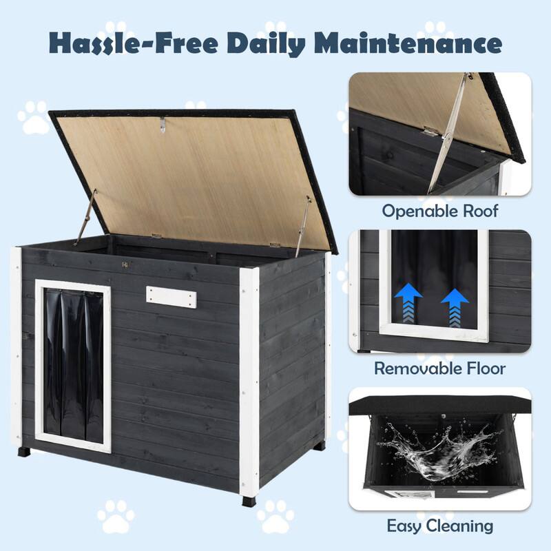Hassle-Free Daily Maintenance

Openable Roof

Removable Floor

Easy Cleaning