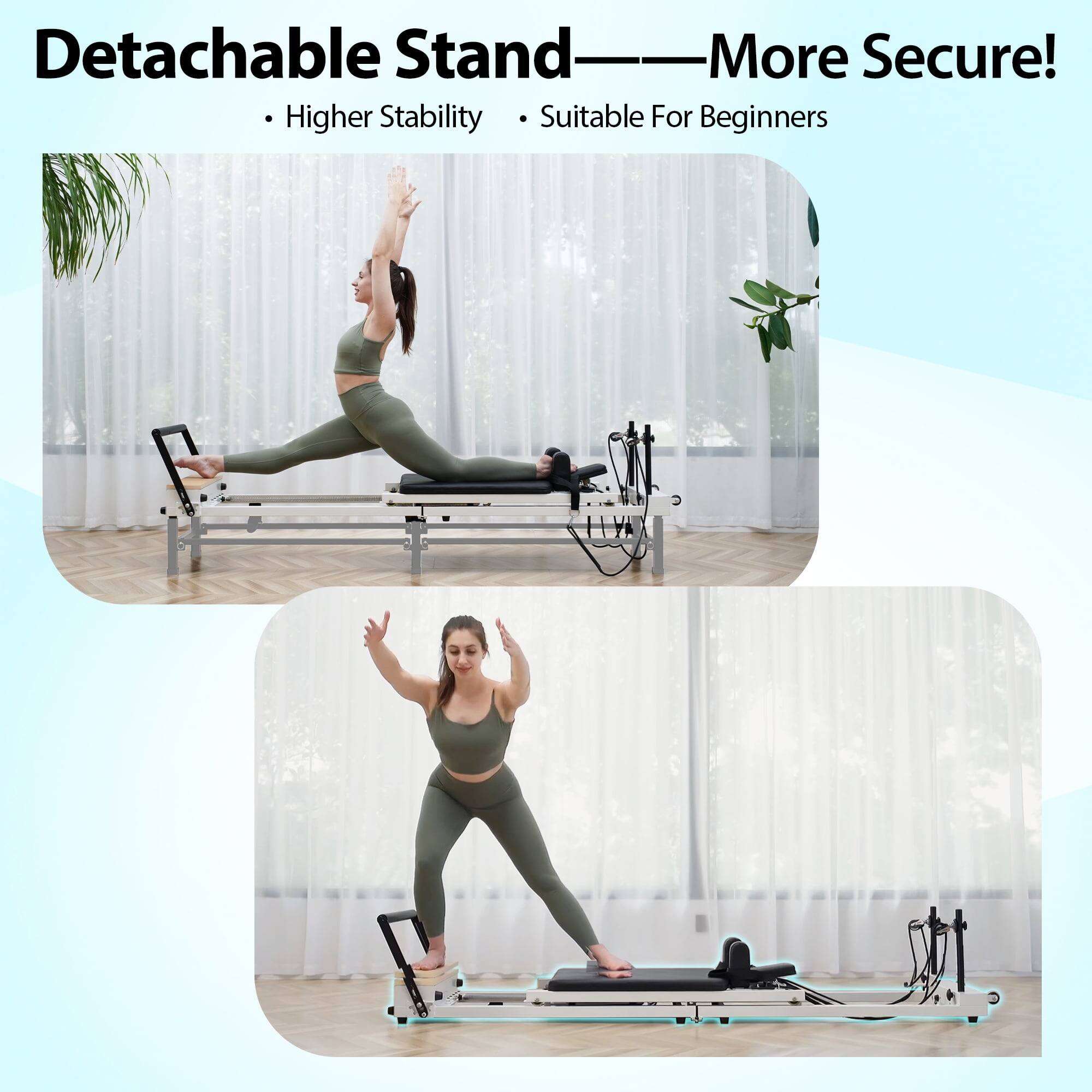 Detachable Stand—More Secure! Higher Stability • Suitable For Beginners