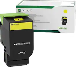 Lexmark - 701 Standard Yield Toner Cartridge - Yellow