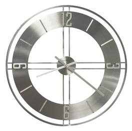 Howard Miller - 625520 Stapleton Wall Clock Metal - Silver