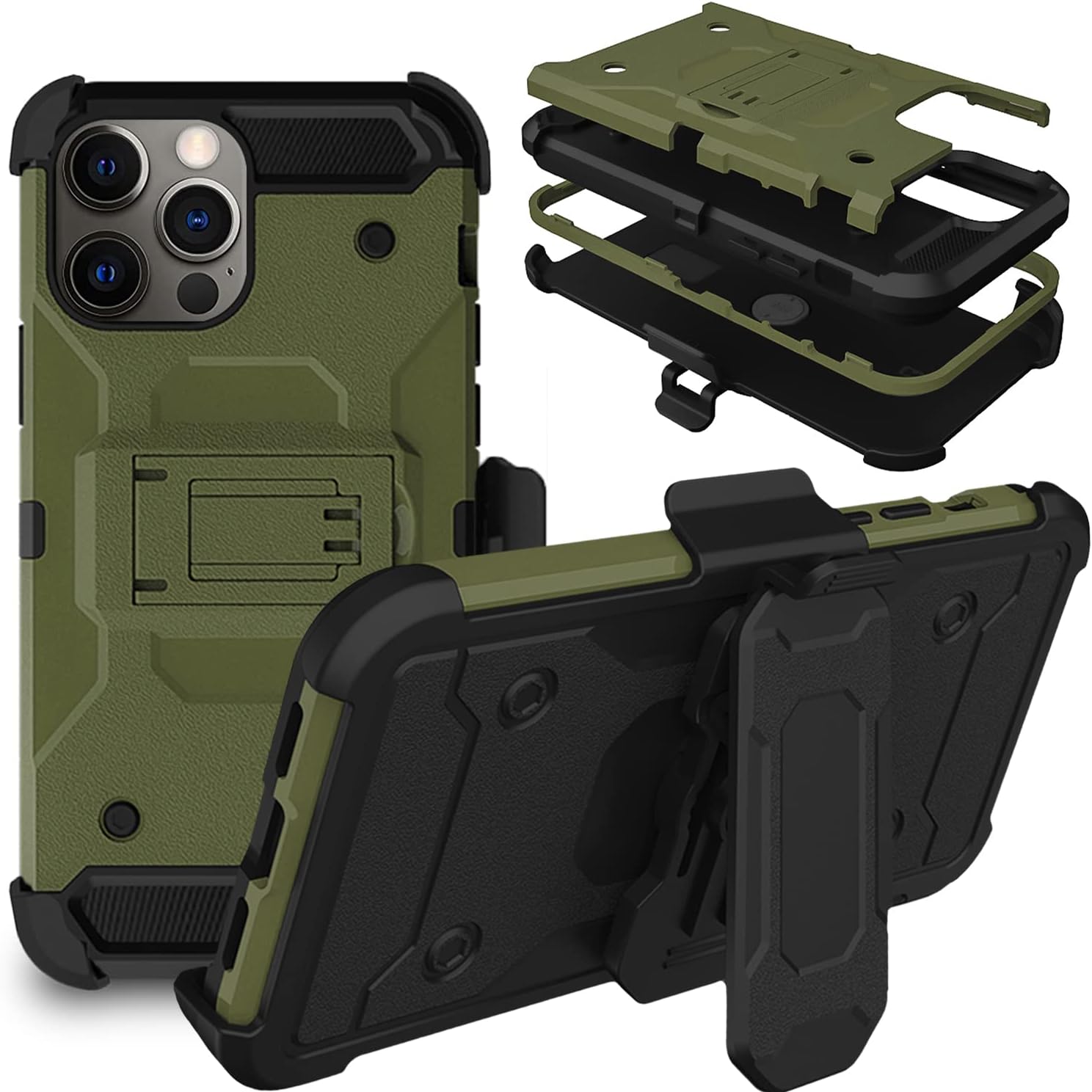 Green (With Holster)