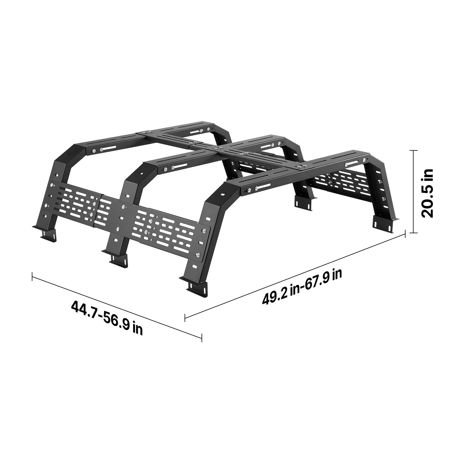 44.7-56.9 in  
49.2 in-67.9 in  
20.5 in