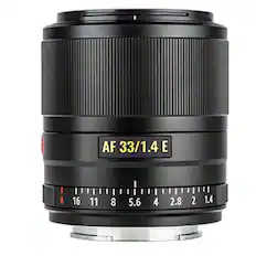 AF 33/1.4 E
A 16 11 8 5.6 4 2.8 2 1.4