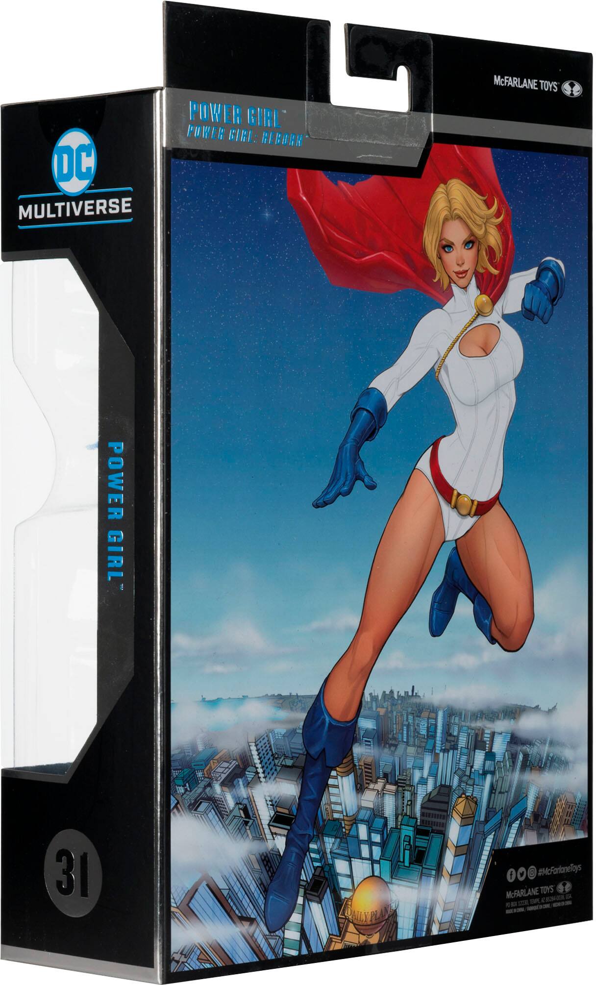 POWER GIRL: REBORN DC MULTIVERSE McFARLANE TOYS POWER GIRL 31