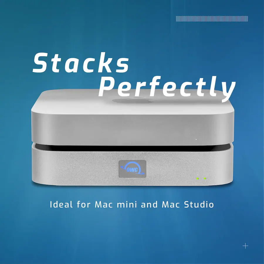 Ministack Type 2 OWC 2TB (2TB PCIe 3.0 NVMe M.2 SSD) miniStack STX, Upgradeable ...