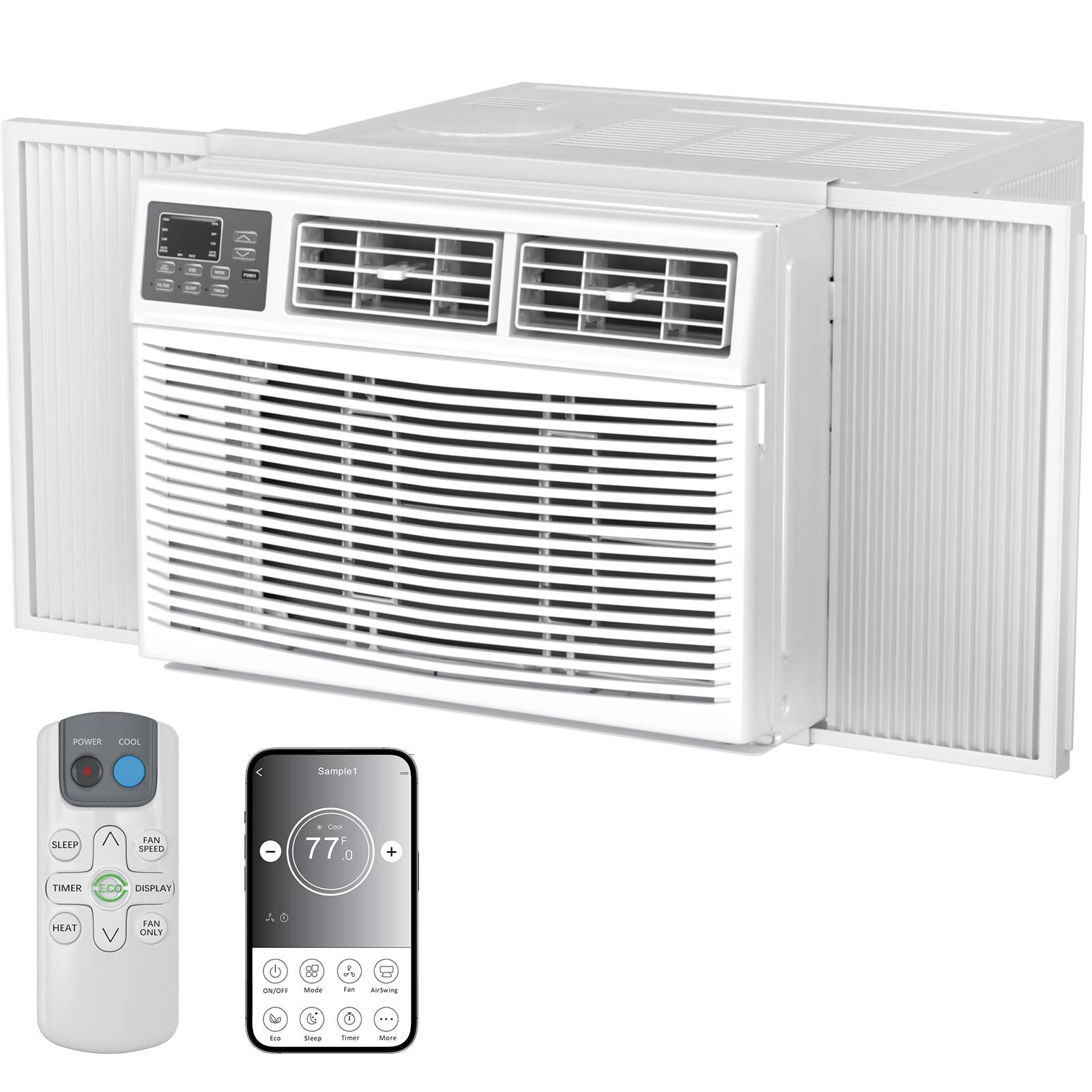 POWER COOL  
Semple!  
SLEEP TAN SPEED I C 1 77 0 + TIMER 1C0 DISPLAY HEAT FAN LINE 5 = - N/C0 - - Bortwring & U - - - Sumer Mara
