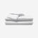 Front. Bedgear - Hyper-Cotton Performance Sheet Set - Bright White.