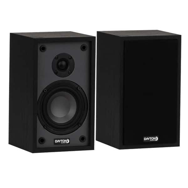 Dayton Audio - Classic B40 Bookshelf Speaker Pair Black