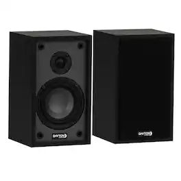Dayton Audio - Classic B40 Bookshelf Speaker Pair Black