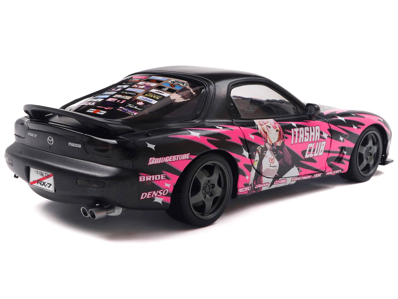 Kai WAX M 678 RX-7 maxa BRIDGESTONE BRIDE DENSO ITASHA CLUB 2 FLKEN AL KE TIRES NOK CFNE EOYOTRES TOYO ea Rrti RECARO
