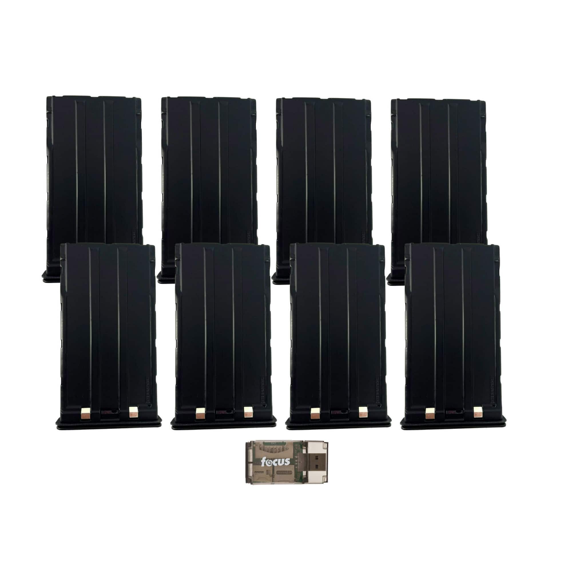 Browning Trail Cameras - BTC-LPC2 Rechargeable Li-Ion Battery Bundle (8-Pack)