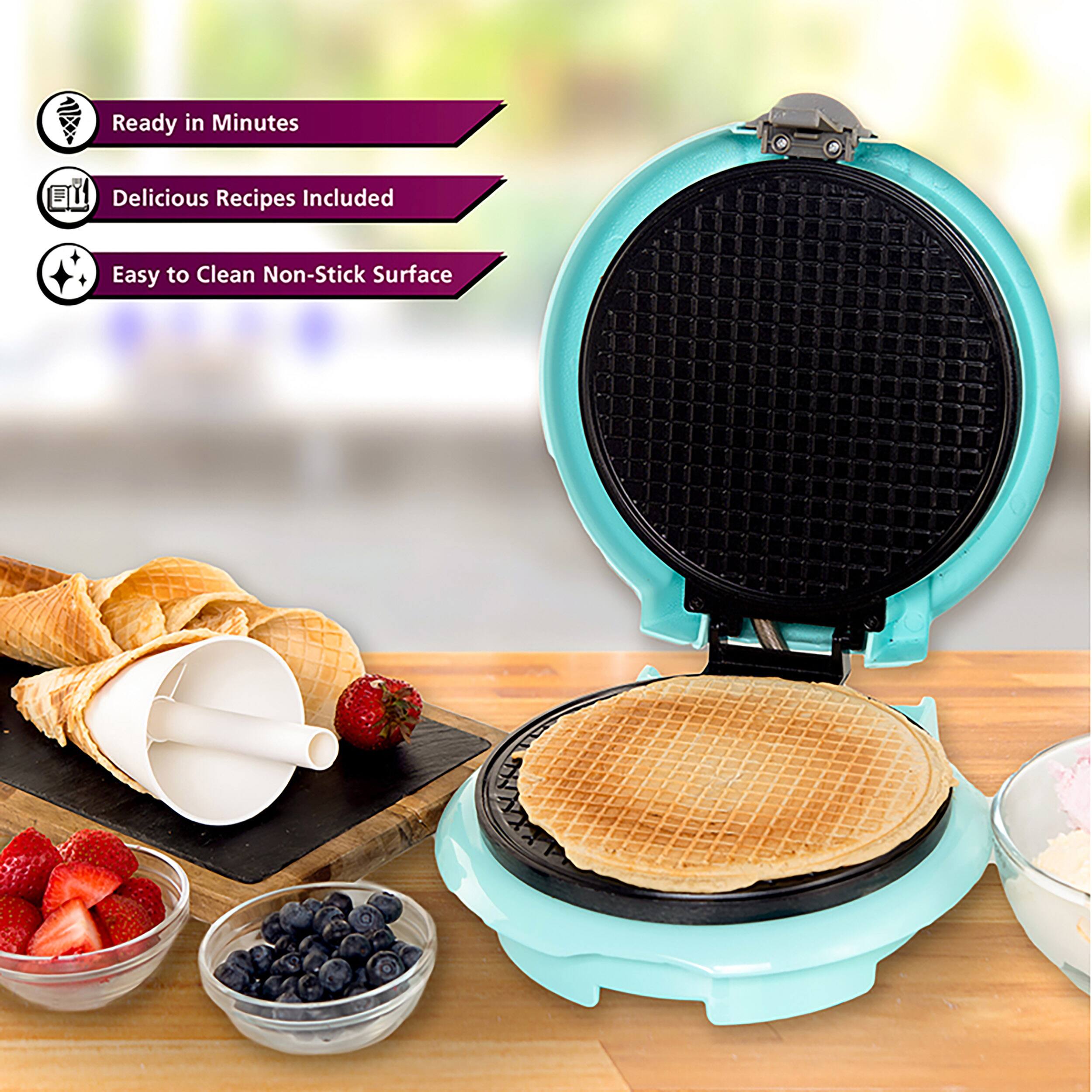 Ready in Minutes  
Delicious Recipes Included  
Easy to Clean Non-Stick Surface