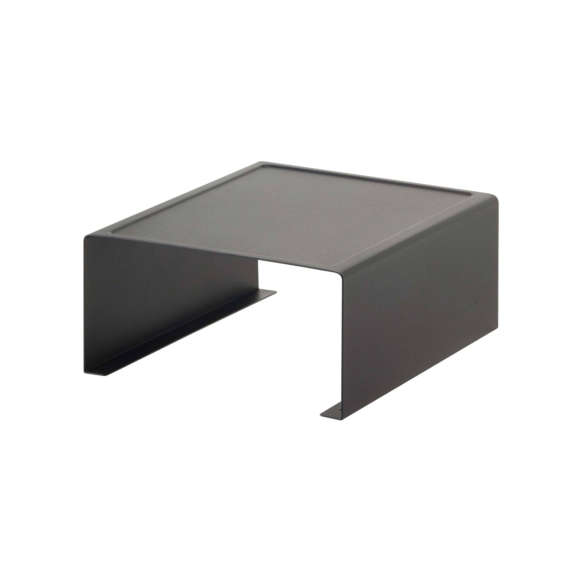 Left. Yamazaki Home - Countertop Shelf - Steel - White.