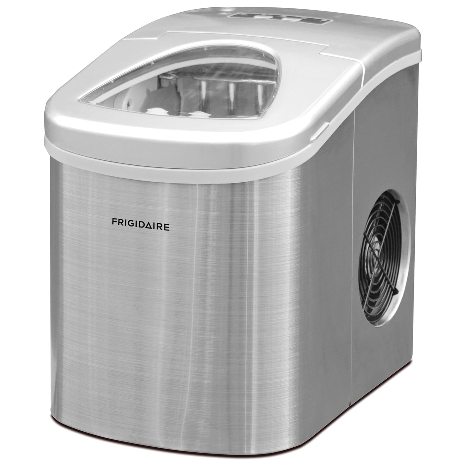 Frigidaire - Efic117-ss 26-lb. Stainless Steel Countertop Ice Maker - Silver