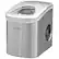 Front. Frigidaire - Countertop Ice Maker, 26 Lbs per Day, Stainless Steel - Silver.