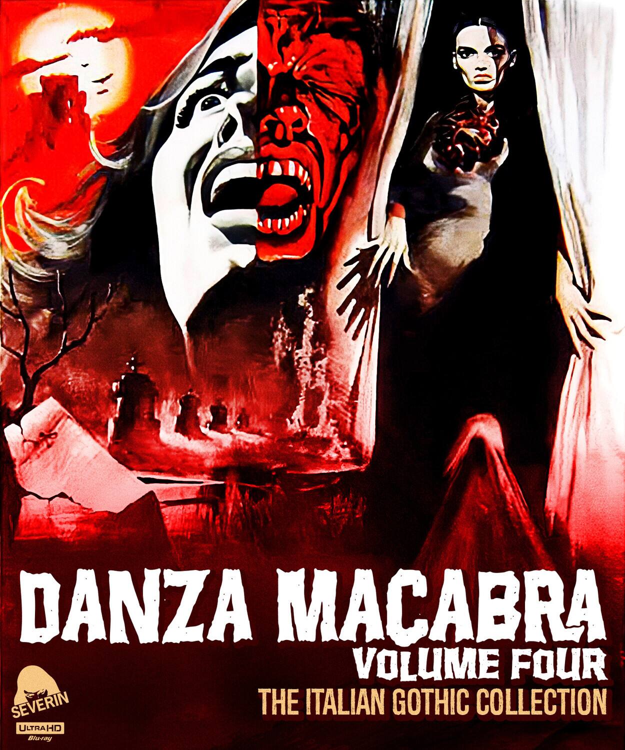 Front. Danza Macabra Volume Four: The Italian Gothic Collection   - 4K Blu-Ray.