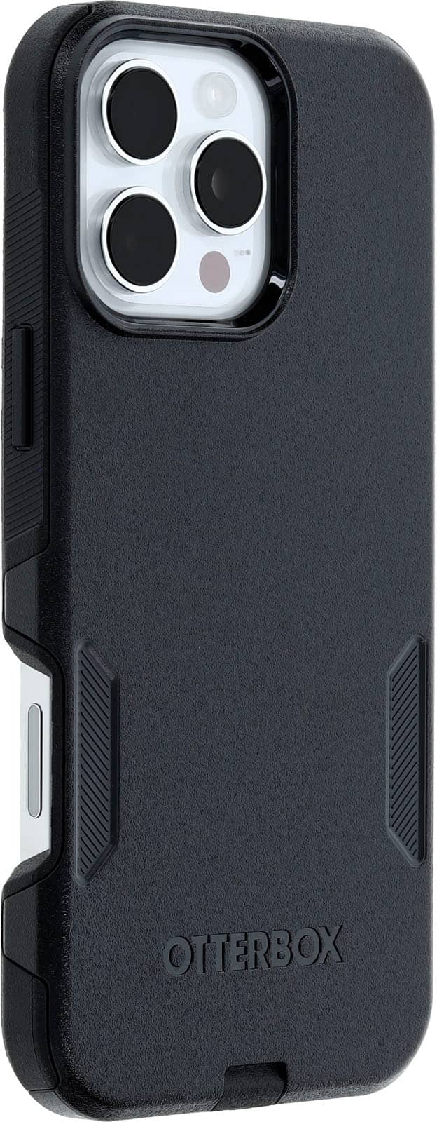 Angle Zoom. OtterBox - Commuter Series Hard Shell for MagSafe for Apple iPhone 16 Pro Max - Black.