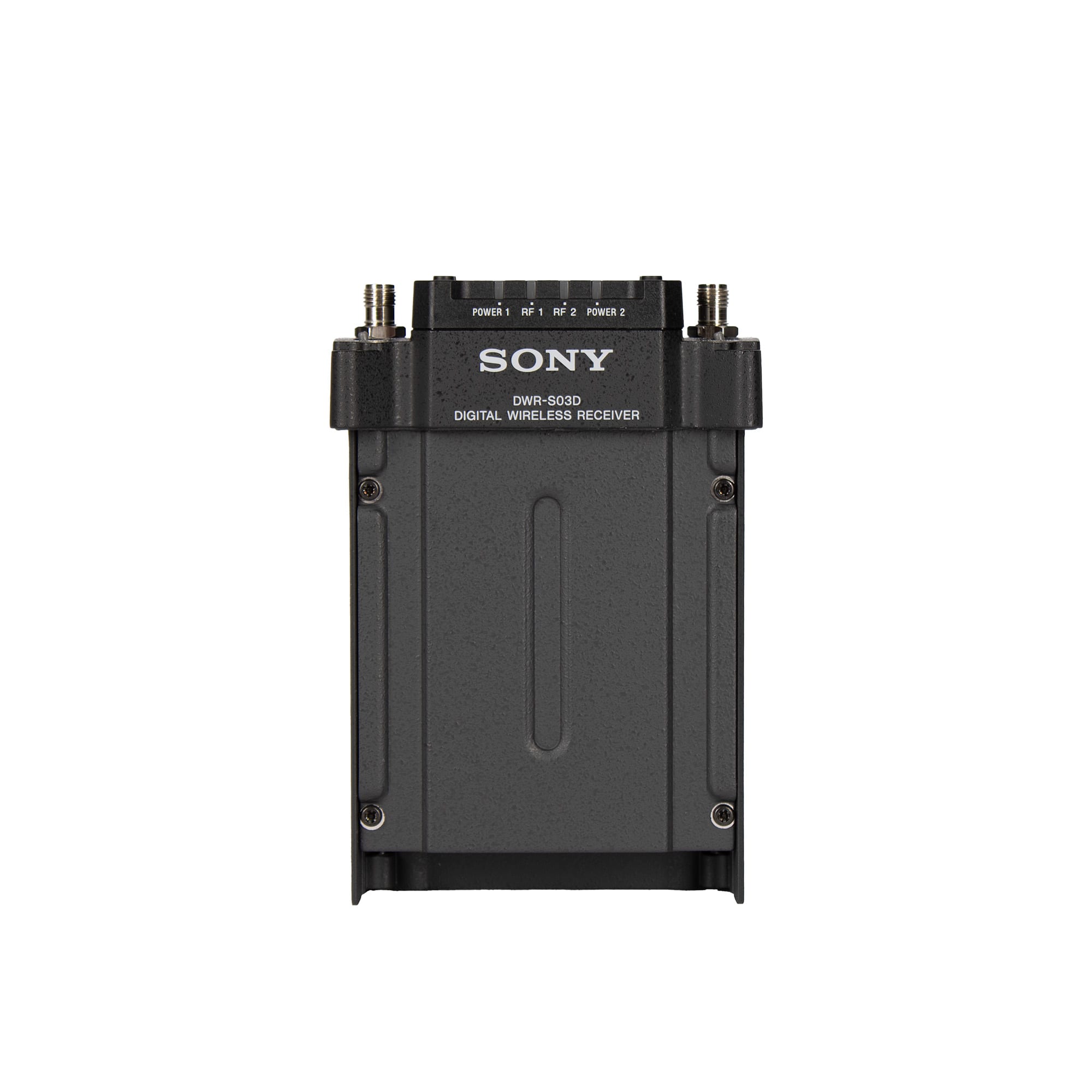 Sony - DWR-S03D 2-Channel Digital Slot-In Wireless Receiver (UC7: 470 to 615 MHz) - Black
