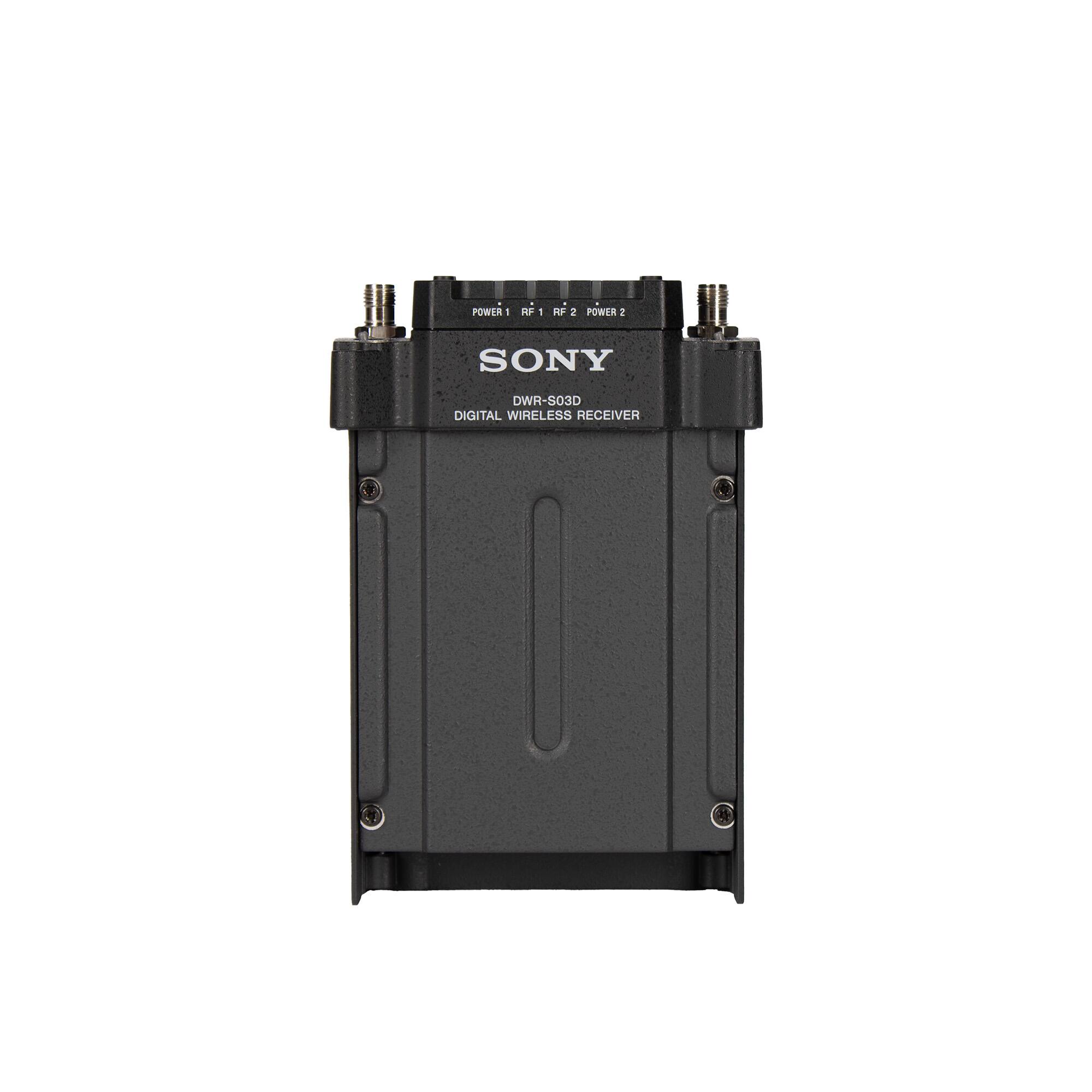 POWER 1 RF 1
POWER 2 RF 2
SONY
DWR-S03D
DIGITAL WIRELESS RECEIVER