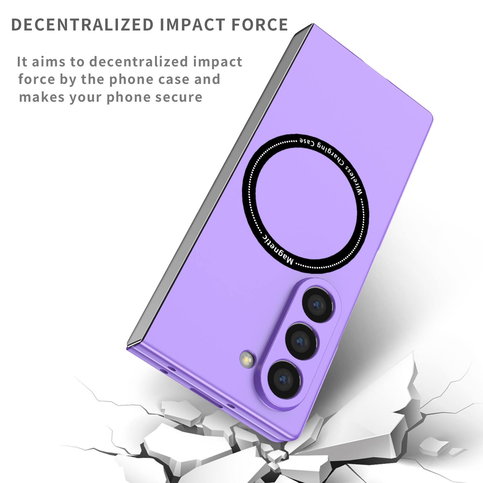DECENTRALIZED IMPACT FORCE

It aims to decentralize impact force by the phone case and makes your phone secure

Case Charging Wireless Magnetic