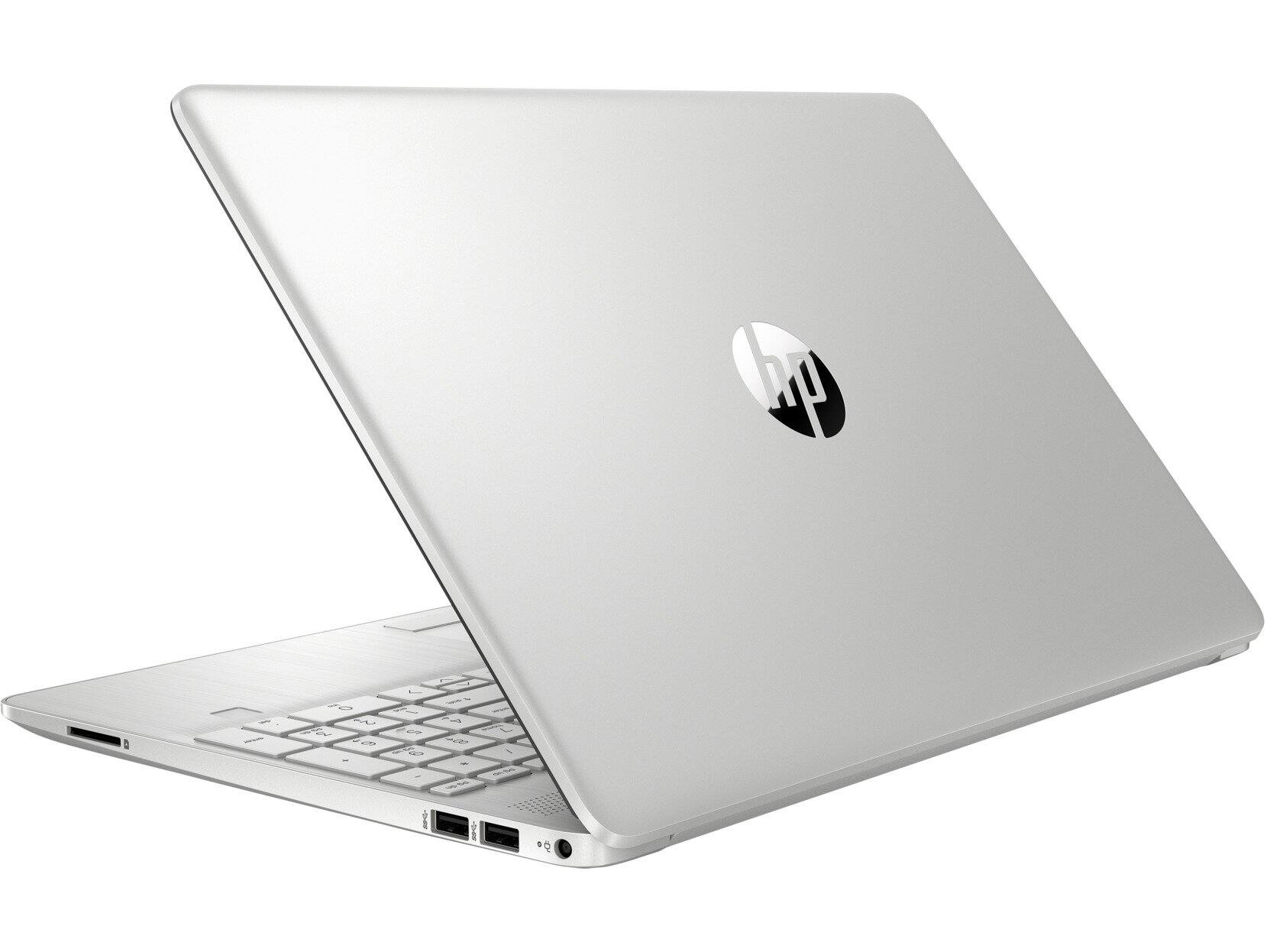 Alt View 3. HP - 15t-dw400 Laptop 15.6 HD Display (i7-1255U, 12GB, 512GB SSD, Intel Iris Xe, Backlit KB, Win 11 Home) - Natural Silver.
