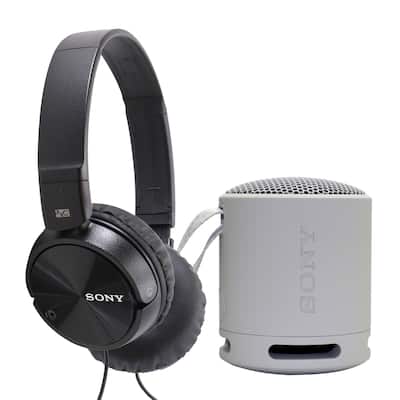 Sony MDR ZX110NC Noise Canceling Headphones + XB100 Waterproof Sony MDR ZX110NC Noise Canceling Headphones + XB100 Waterproof