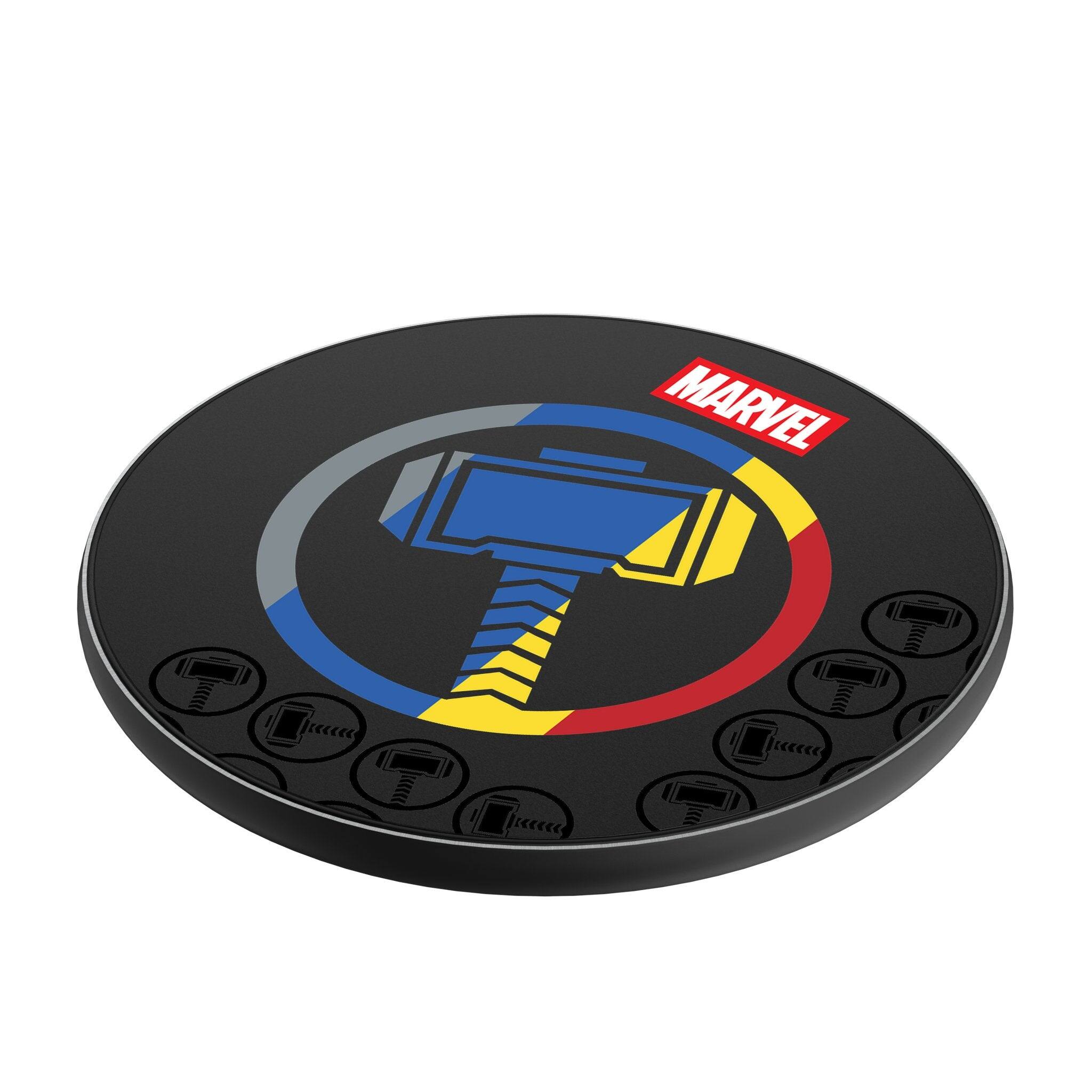 Angle. Keyscaper - Marvel Sigil 15-Watt Wireless Charger - Thor.