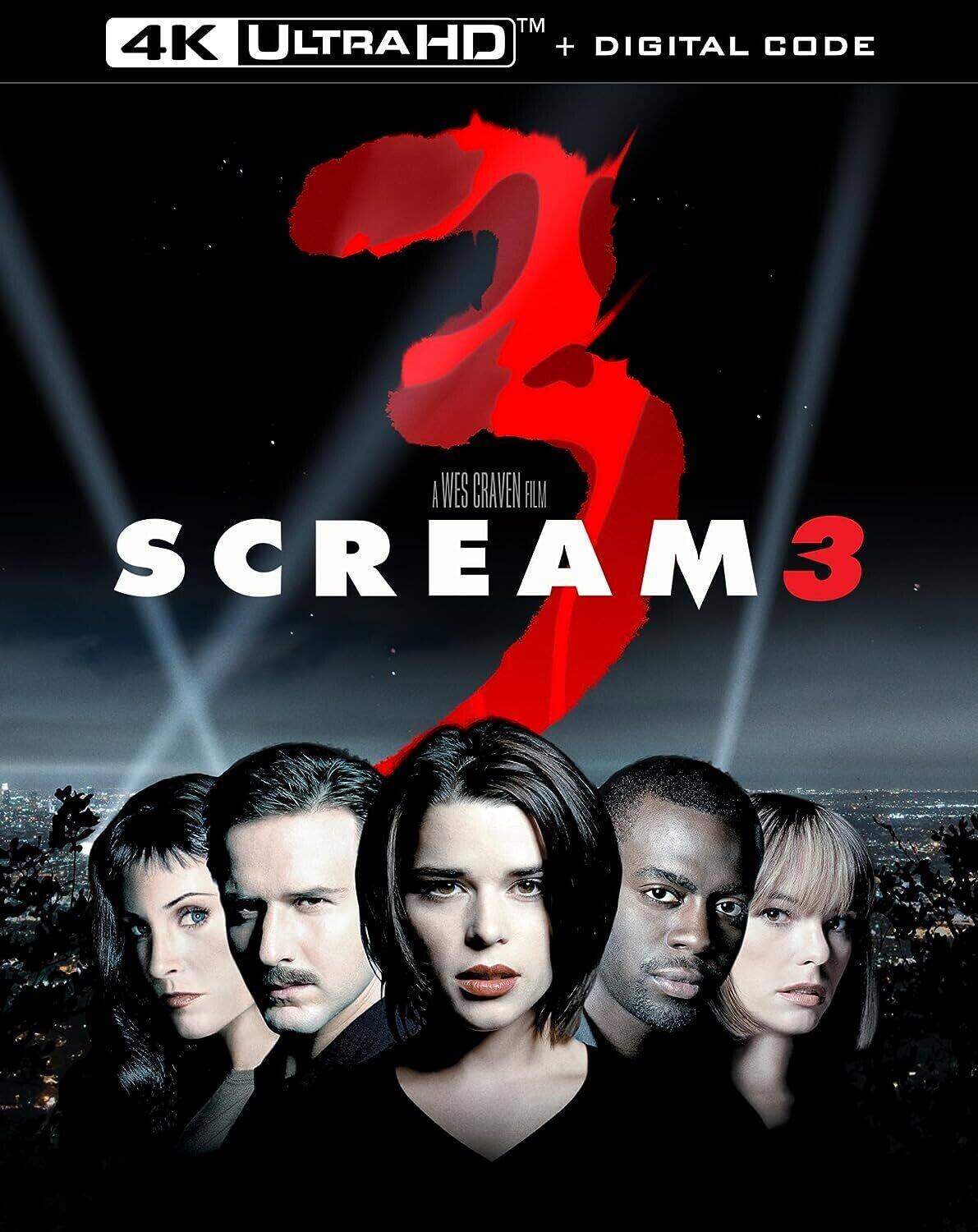 Scream 3   - 4K Blu-Ray [4K Ultra HD Blu-ray]