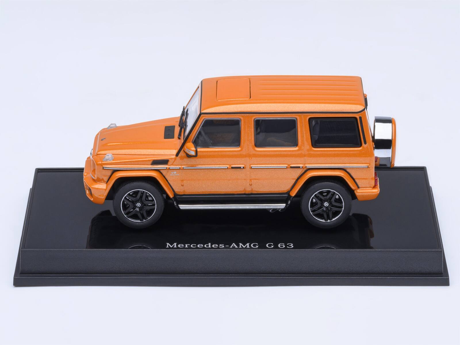 Alt View 5. Autoart - 2017 Mercedes-Benz AMG G 63 Sunset Beam Orange 1/64 Model Car by Autoart.