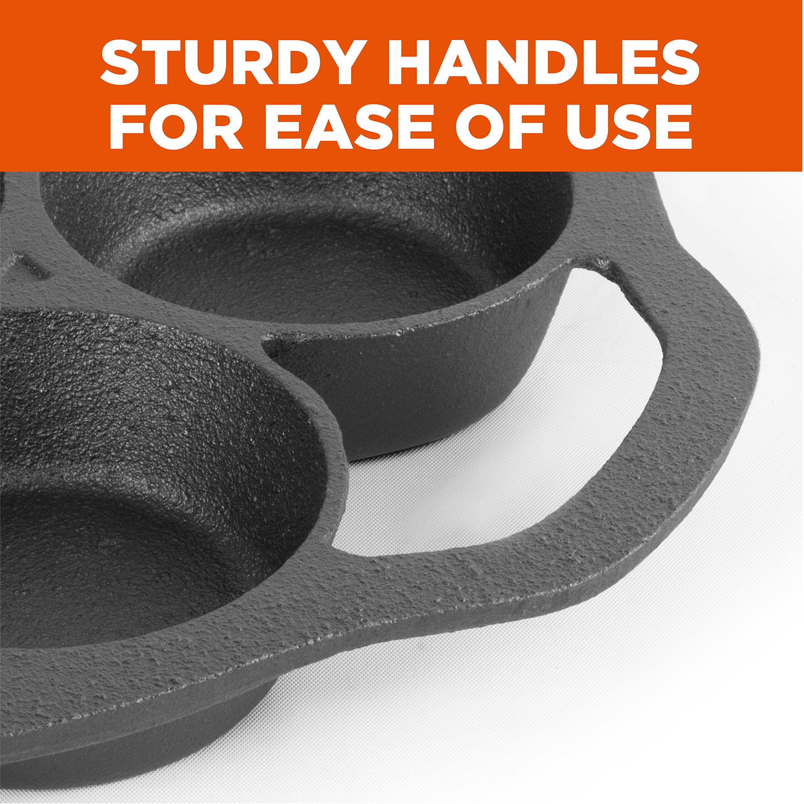 STURDY HANDLES FOR EASE OF USE