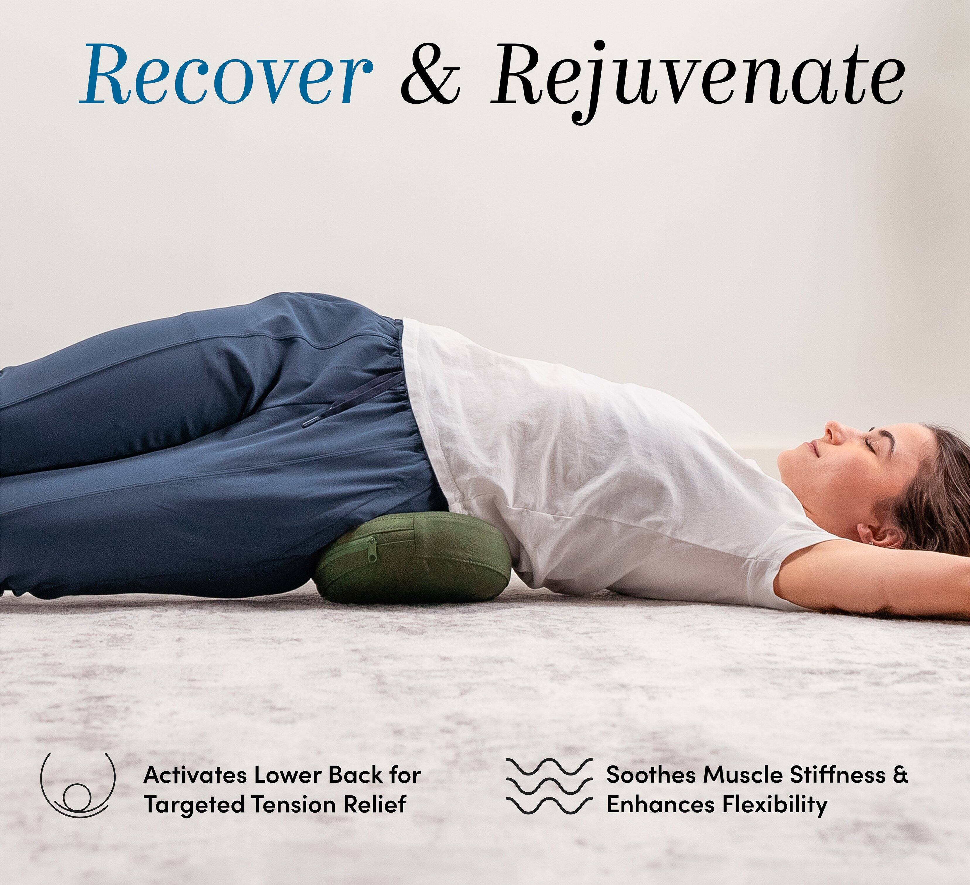 Recover & Rejuvenate

Activates Lower Back for Targeted Tension Relief

Soothes Muscle Stiffness & Enhances Flexibility