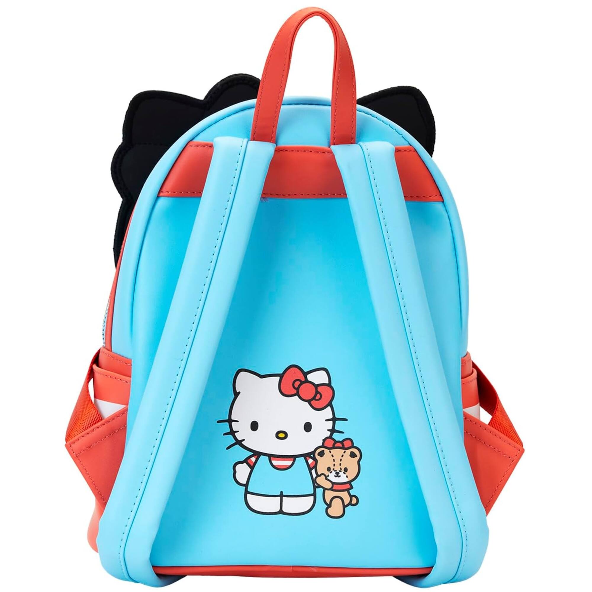 Alt View 3. LoungeFly - Loungefly Sanrio Hello Kitty & Bear Mini Backpack - Multicolored.