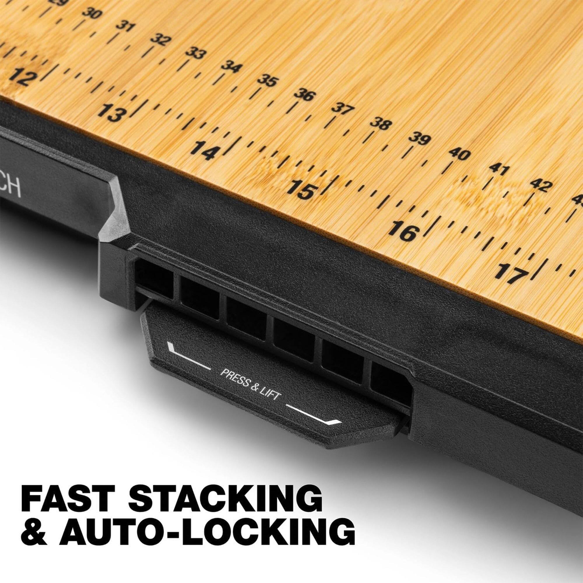 2 30 31 I 32 / 33 I 34 12 35 I 36 13 I 37 38 39 14 40 41 CH 15 42 I 16 17 4 PRESS & LIFT FAST STACKING & AUTO-LOCKING