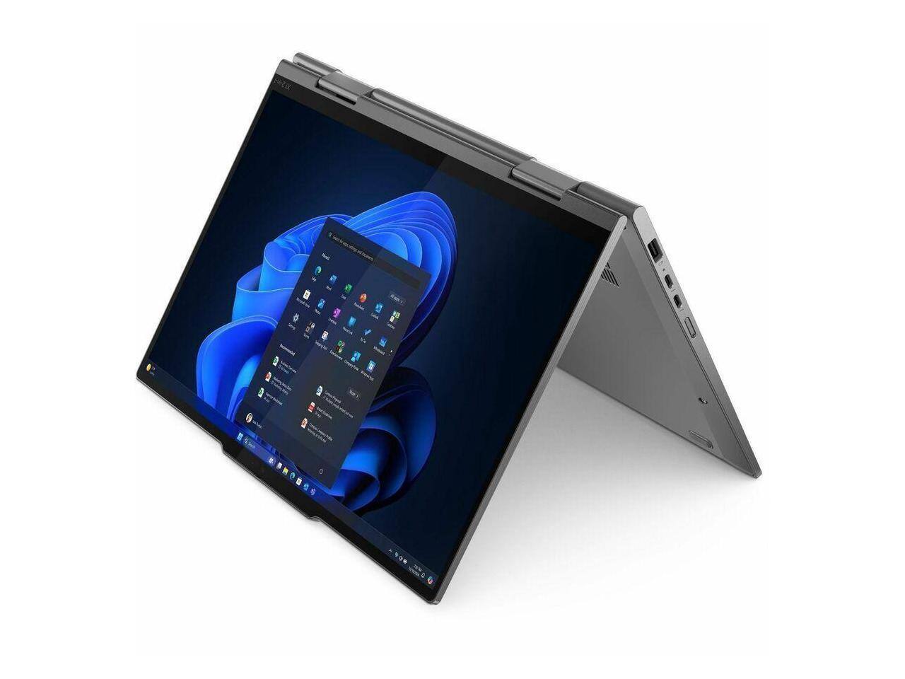 Alt View 4. Lenovo - Lenovo Thinkpad X1 Gen 10 21NU0035US 14" Touchscreen Convertible Copilot+ PC 2 in 1 Notebook - WUXGA - 60 Hz - Intel - Gray.