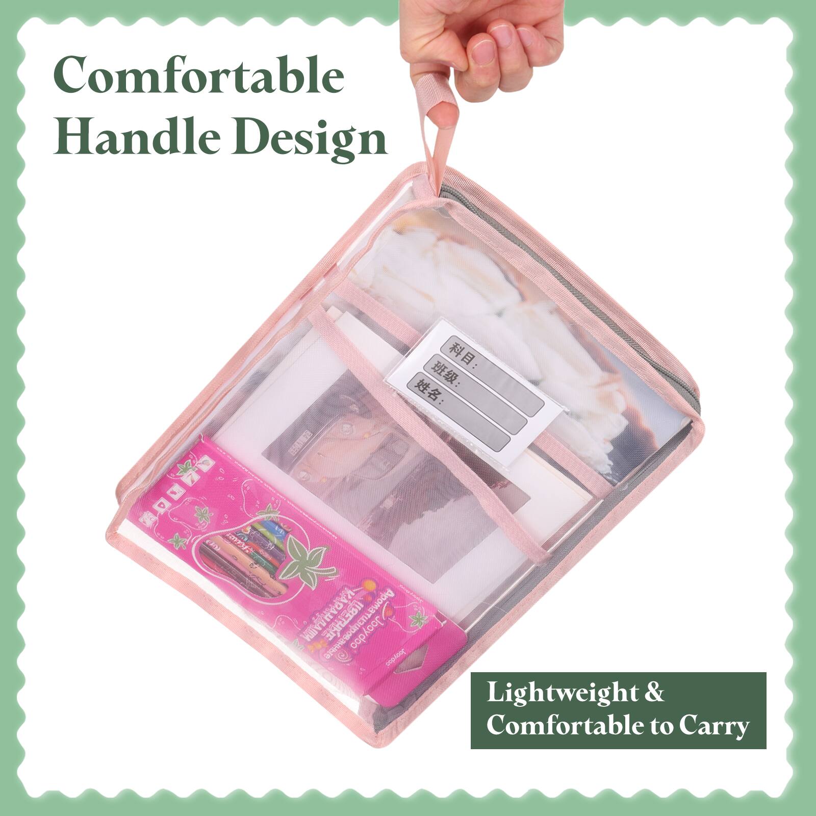 Comfortable Handle Design

Lightweight & Comfortable to Carry