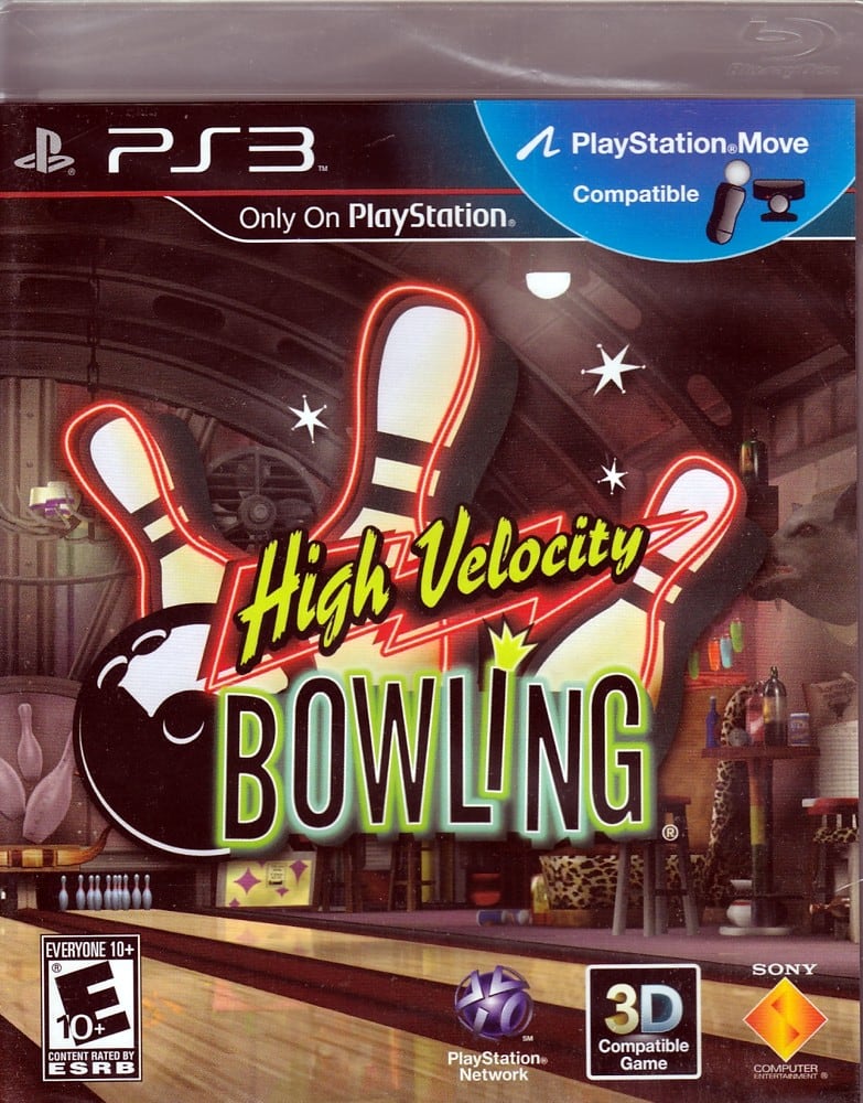 High Velocity Bowling PS3 Video Game - PlayStation 3